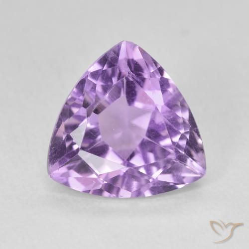 2.88ct Naturel Violet moyen Améthyste, Trillion, VS