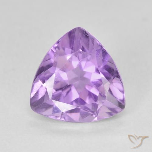 3.13ct Naturel Violet moyen Améthyste, Trillion, VS