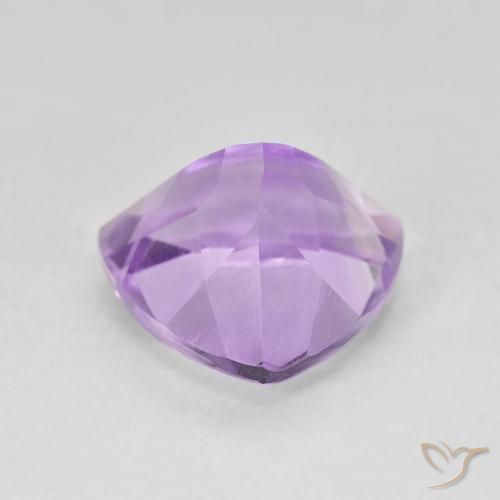 Améthyste Violet moyen naturelle Trillion, 3.13 ct, VS