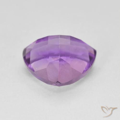 Améthyste Violet moyen naturelle Trillion, 2.89 ct, VS