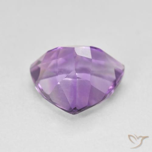 Améthyste Violet violacé naturelle Trillion, 2.94 ct, VS