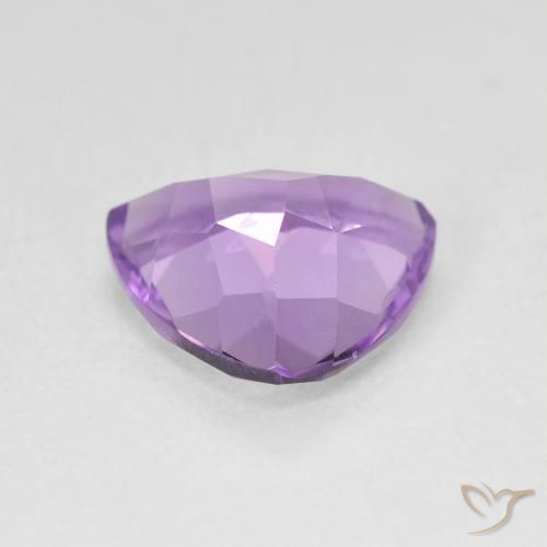 Améthyste Violet moyen naturelle Trillion, 2.56 ct, VS