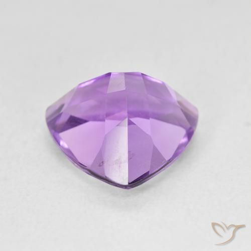 Améthyste Pourpre violacé profond naturelle Trillion, 2.88 ct, VS