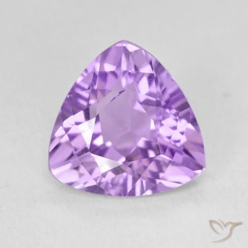 2.82ct Naturel Violet moyen Améthyste, Trillion, VS
