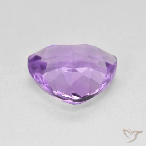 Améthyste Violet moyen naturelle Trillion, 2.82 ct, VS