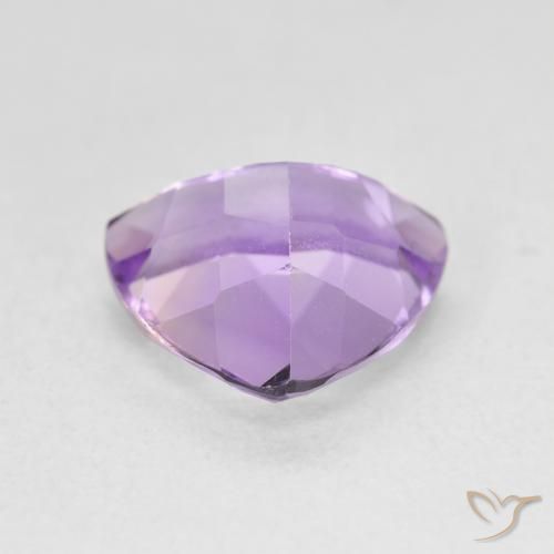 Améthyste Violet Rosâtre naturelle Trillion, 2.89 ct, VS