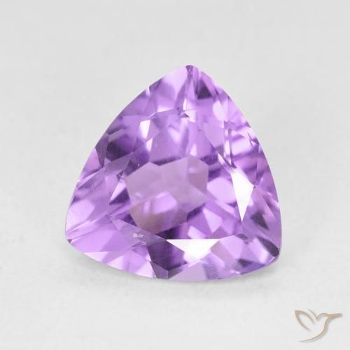 Améthyste Violet Rosâtre naturelle Trillion, 2.62 ct, VS
