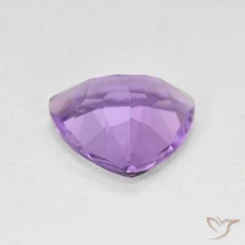 Améthyste Violet Rosâtre naturelle Trillion, 2.62 ct, VS