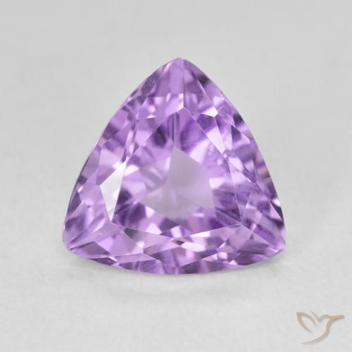2.71ct Naturel Violet moyen Améthyste, Trillion, VS
