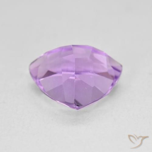 Améthyste Violet moyen naturelle Trillion, 2.71 ct, VS