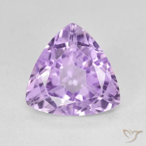 3.03ct Naturel Violet Rosâtre Améthyste, Trillion, VS