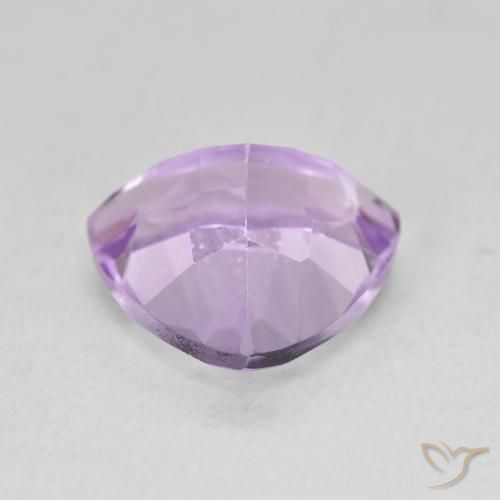 Améthyste Violet Rosâtre naturelle Trillion, 3.03 ct, VS