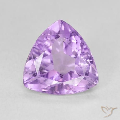 2.73ct Naturel Violet Iris Améthyste, Trillion, VVS