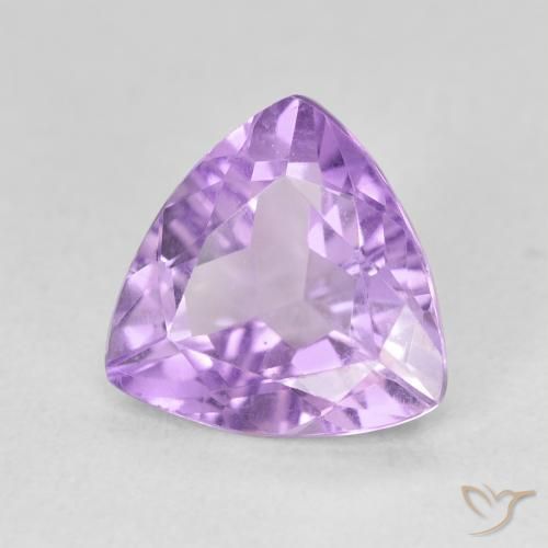 Améthyste Violet Iris naturelle Trillion, 2.73 ct, VVS