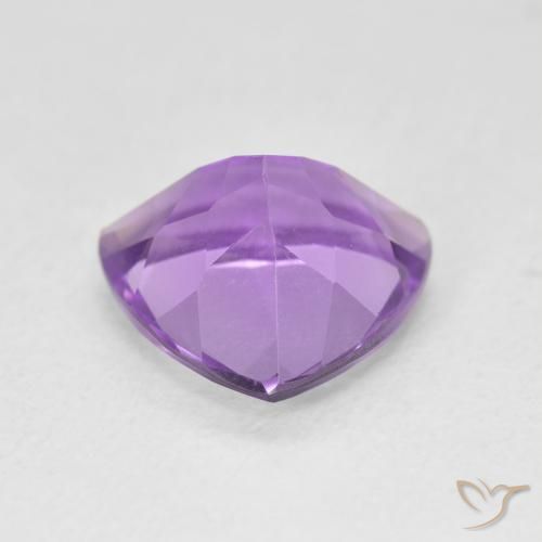 Améthyste Violet Rosâtre naturelle Trillion, 2.87 ct, VVS
