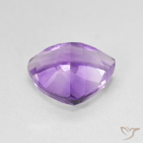 Améthyste Violet foncé naturelle Trillion, 2.73 ct, VVS-VS