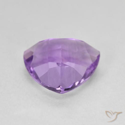 Améthyste Violet moyen naturelle Trillion, 2.85 ct, VVS-VS