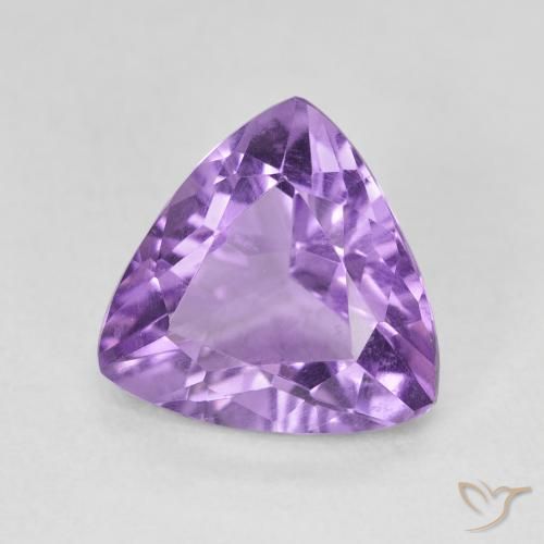 Améthyste Violet foncé naturelle Trillion, 2.71 ct, VVS-VS