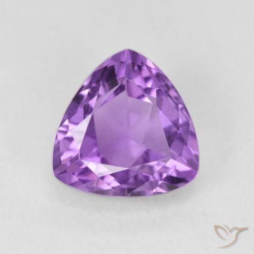 2.70ct Naturel Violet intense Améthyste, Trillion, VVS-VS