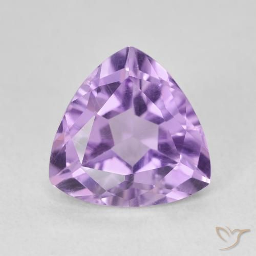 2.97ct Naturel Violet vif Améthyste, Trillion, VVS-VS