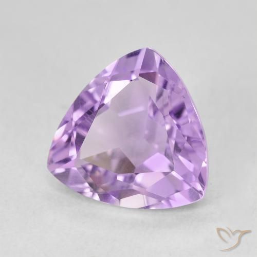 Améthyste Violet vif naturelle Trillion, 2.97 ct, VVS-VS