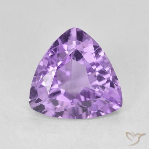 2.78ct Naturel Violet vif Améthyste, Trillion, VVS-VS
