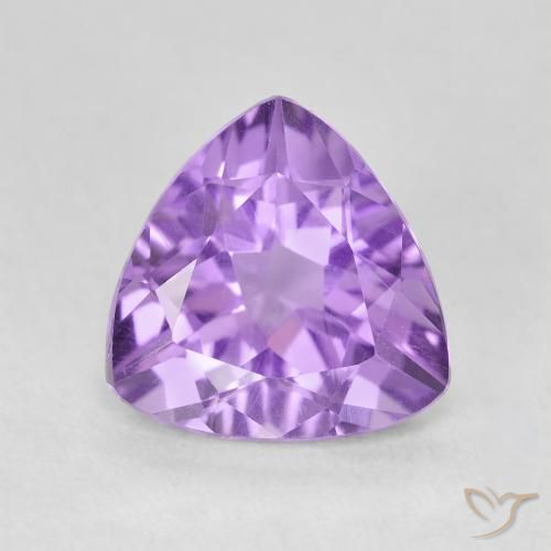 2.83ct Naturel Pourpre violacé profond Améthyste, Trillion, VVS-VS