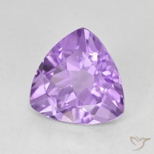 Améthyste Pourpre violacé profond naturelle Trillion, 2.83 ct, VVS-VS