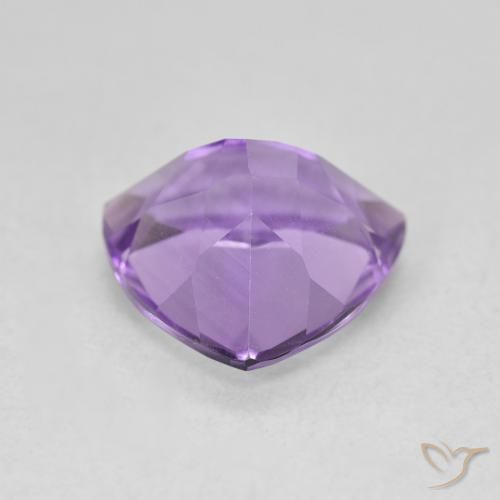 Améthyste Pourpre violacé profond naturelle Trillion, 2.83 ct, VVS-VS