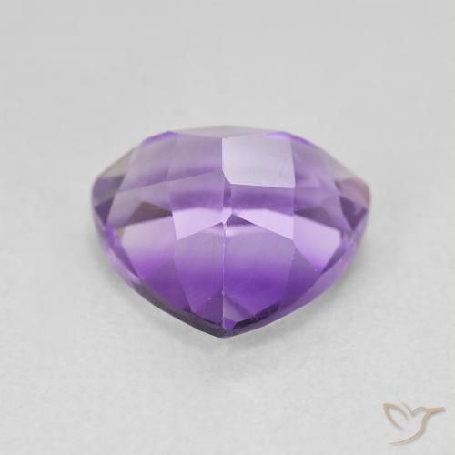 Améthyste Violet violacé naturelle Trillion, 3.11 ct, VVS-VS
