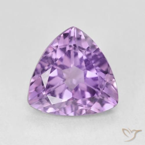 2.84ct Naturel Violet violacé Améthyste, Trillion, VVS-VS