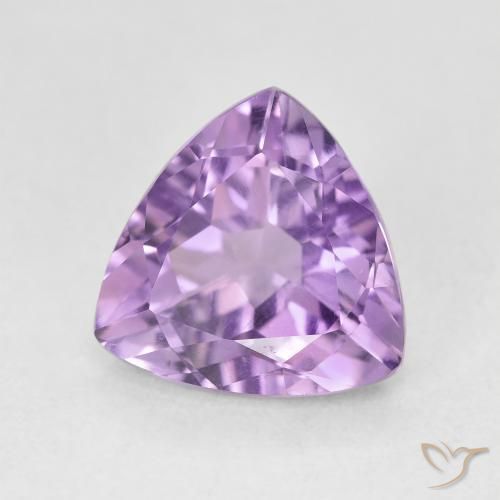 Améthyste Violet violacé naturelle Trillion, 2.84 ct, VVS-VS