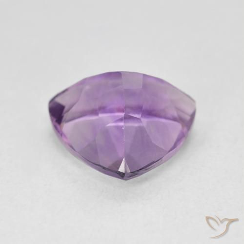 Améthyste Violet violacé naturelle Trillion, 2.84 ct, VVS-VS
