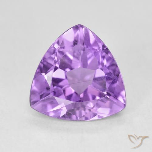 2.97ct Naturel Violet intense Améthyste, Trillion, VVS-VS