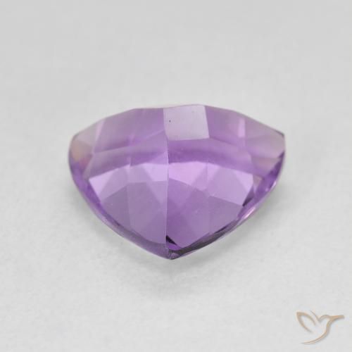 Améthyste Violet foncé naturelle Trillion, 2.91 ct, VVS
