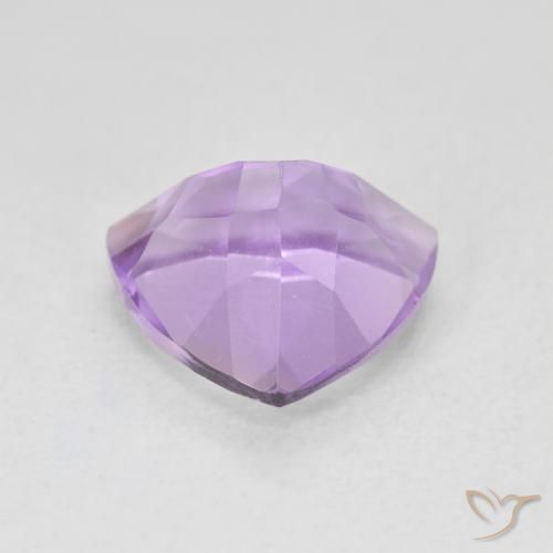 Améthyste Violet moyen naturelle Trillion, 2.90 ct, VVS
