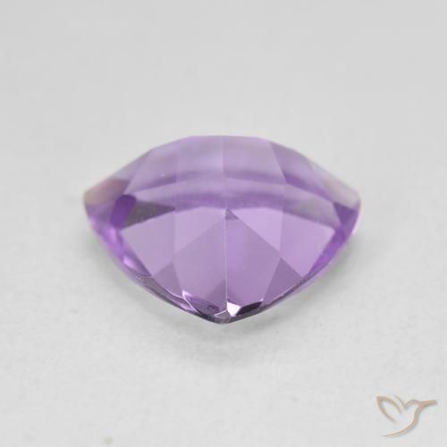 Améthyste Violet iris profond naturelle Trillion, 2.69 ct, VVS