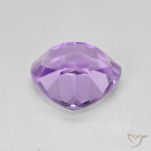 Améthyste Violet moyen naturelle Trillion, 2.82 ct, VVS
