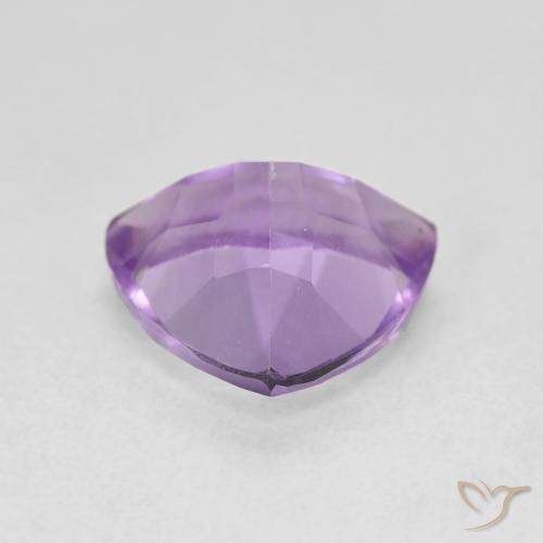 Améthyste Violet Rosâtre naturelle Trillion, 2.83 ct, VVS