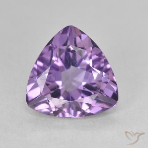 2.99ct Naturel Violet vif Améthyste, Trillion, VVS-VS