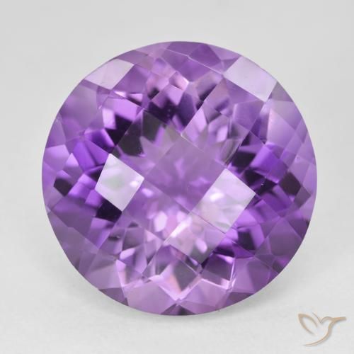 Améthyste Violet foncé naturelle Tour, 19.39 ct, VVS