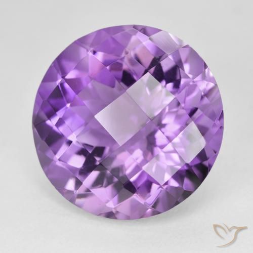 Améthyste Violet foncé naturelle Tour, 19.39 ct, VVS