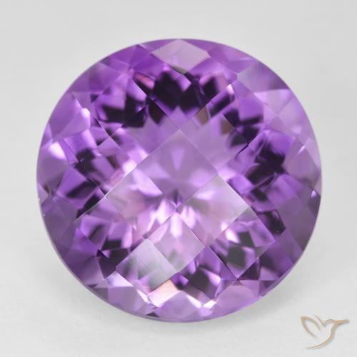 18.76ct Naturel Pourpre violacé moyen Améthyste, Tour, VVS