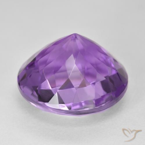 Améthyste Pourpre violacé moyen naturelle Tour, 18.76 ct, VVS