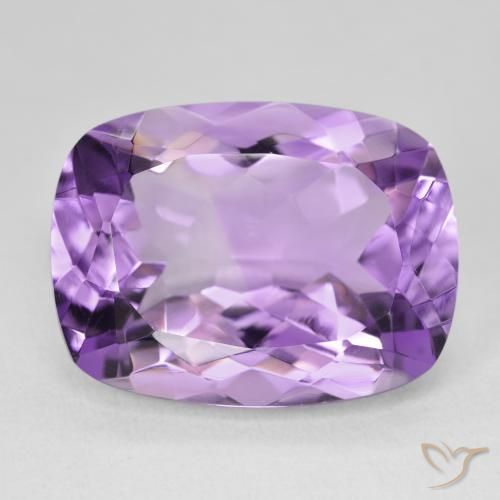 17.54ct Naturel Violet iris profond Améthyste, Coussin, VVS