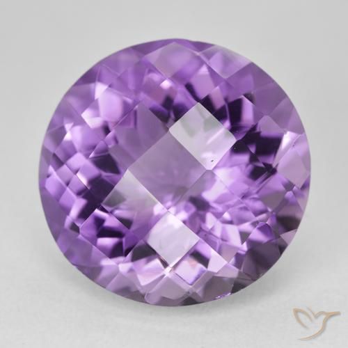 Améthyste Light-Medium Violet naturelle Tour, 18.92 ct, VVS