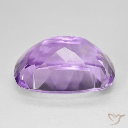 Améthyste Violet moyen naturelle Coussin, 18.46 ct, VVS
