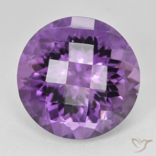 19.78ct Naturel Violet vif Améthyste, Tour, VVS