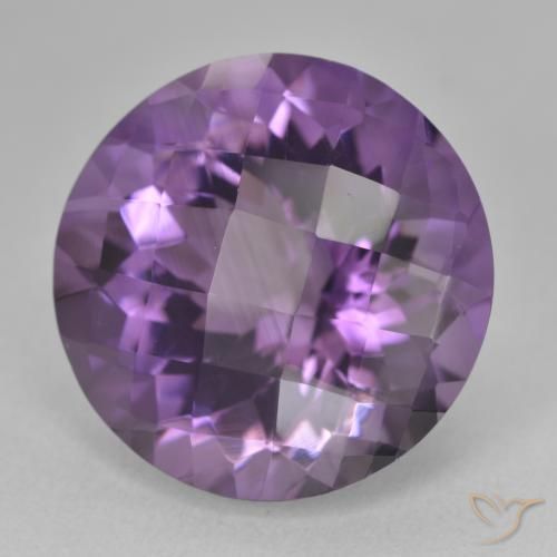 Améthyste Violet moyen naturelle Tour, 19.60 ct, VVS-VS