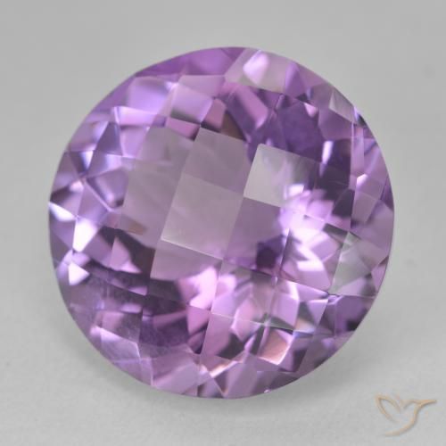 Améthyste Violet moyen naturelle Tour, 19.21 ct, VS